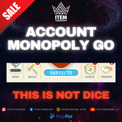 Monopoly Go Account 56k Dices for Sale