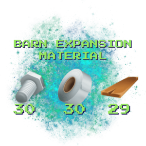 Barn Expansion Material