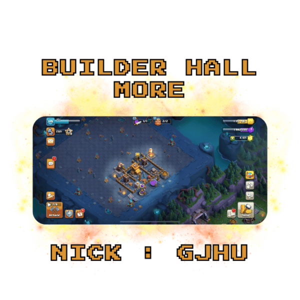 Town Hall 11 Builder Hall 7 - Image 4