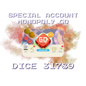 Monopoly Go Account 31k Dices Item Kingdom