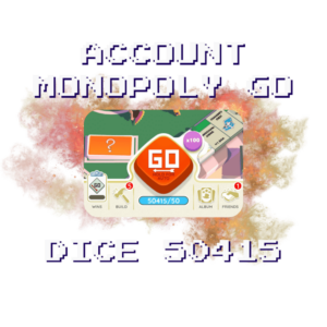 Monopoly Go Account 50k Dices Item Kingdom