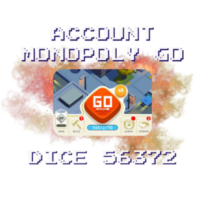 Monopoly Go Account 56k Dices Item Kingdom