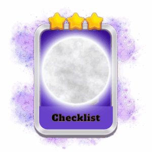 Checklist 3 Stars Card Set 8