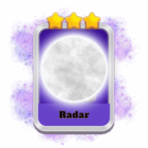 Radar 3 Stars Card Set 11