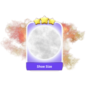 Shoe Size 3 Stars Set 12