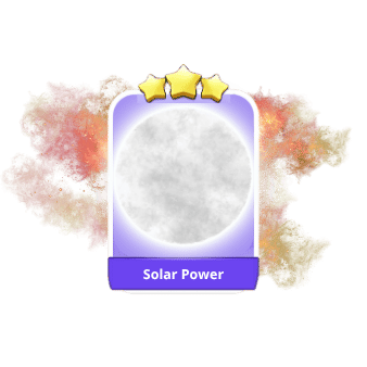 Solar Power 3 Stars Set 9
