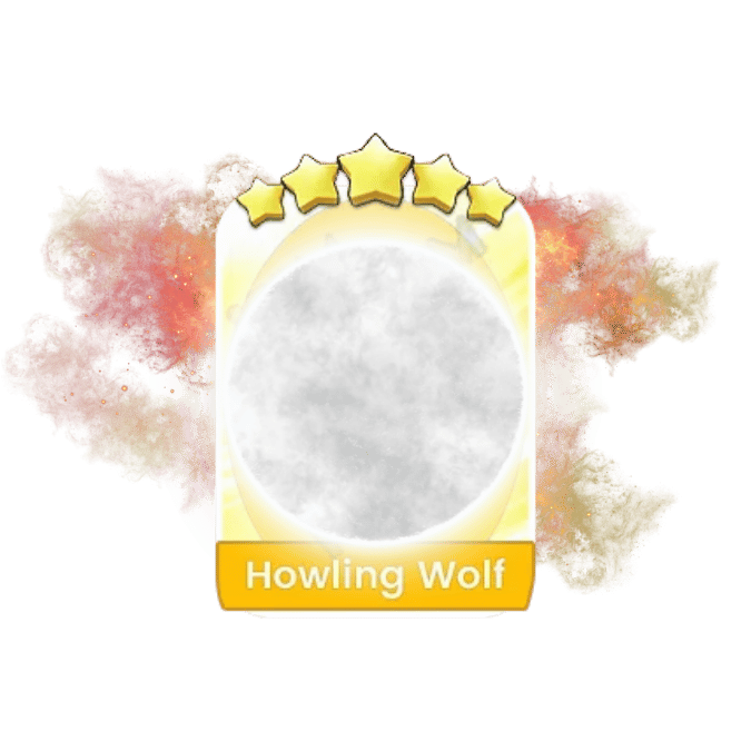 Howling Wolf Golden Blitz 5 Stars Set 24