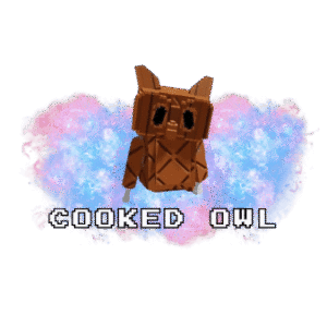 Cooked owl Pet Grow a Garden ROBLOX